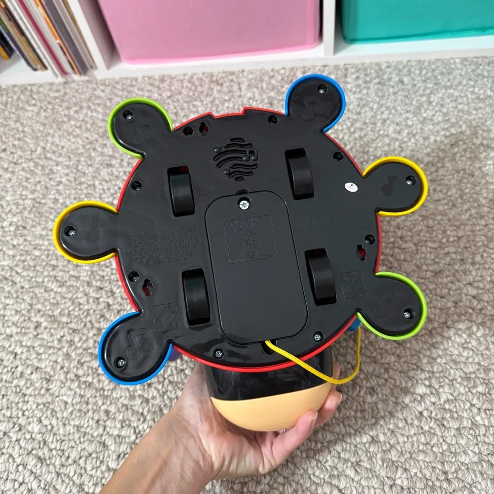 Vtech Crazy Legs Learning Bug Red Shape Sorter Pull Toy Musical Toddler Toy